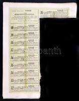 Budapest 1908. "Somogyvármegyei Egyesült Helyi Érdekű Vasutak Részvénytársaság" elsőbbségi...