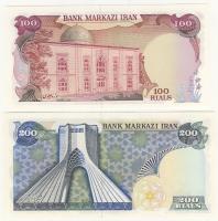 Irán/Government I. 20R,50R (2klf),100R (2klf),200R,500R,1000R T:I,II (1x 50R)