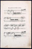 Hattyúdal. Hunyadi László czímű Operából zongorára szerzé és Brassai Samu Barátjának ajánlá Erkel Fe...