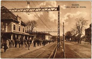 Gödöllő, Ferencz József téri villamos állomás, Karinger fényképész