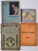 Vegyes művészeti könyvek: Van Gogh; Németh Lajos: Nagy Balogh János; A barbizoni művészek (a gerinc ...