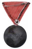 1959. "Tanácsköztársasági Emlékérem" ezüstözött Br érem mellszalaggal, dísztokban (38,5mm)...