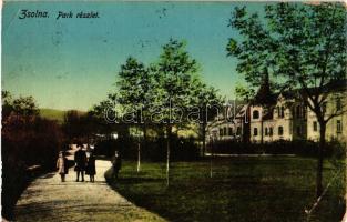 Zsolna, Zilina; park / park (EB)