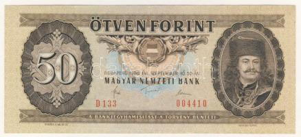1980. 50Ft T:II+ Csak egyszer hajtva!