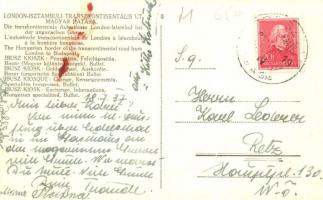 Horvátjárfalu, Jarovce; London-Isztambuli Transzkontinentális út magyar határa, IBUSZ kioszk: Pénzvá...