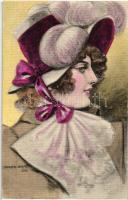 Lady in hat s: Löffler Lovati