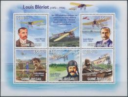 Louis Blériot: Aviation minisheet, Louis Blériot: Repülő kisív