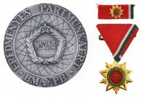 1970. "Felszabadulási Jubileumi Emlékérem" aranyozott, zománcozott Br kitüntetés mellszala...