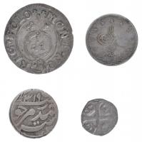 4db-os vegyes magyar és külföldi ezüstpénz tétel, közte 1387-1427. Parvus Ag "Zsigmond" (0,34g), Oszmán Birodalom 1839. (1255) 1k Ag (1,15g) T:vegyes 4pcs of various silver coins, including Hungary 1387-1427. Parvus Ag "Sigismund" (0,34g), Ottoman Empire 1839. (1255) 1 Kurush Ag (1,15g) C:mixed