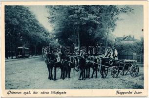 Debrecen - 16 db régi városképes képeslap, Herbich László pecsétjeivel az 1929-1934 közötti időszakb...