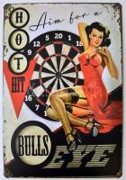 Nosztalgikus stílusú új fém táblák, 7 db, 30x20 cm