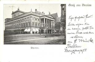 1898 Wroclaw, Breslau; Theater (fa)