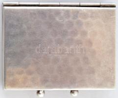 Ezüst(Ag) fényképtartós kitűző, jelzett, nettó: 18,7 g