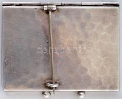 Ezüst(Ag) fényképtartós kitűző, jelzett, nettó: 18,7 g