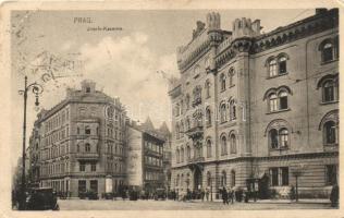 Praha, Prag; - 19 old postcards in mixed quality, with one litho card