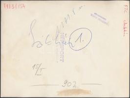 1971 FTC  Clubház, Népsport, Geleta Pál felvétele, Magyar Hírek szerkesztősége, jelzett, 18x24cm