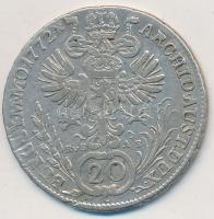 Csehország / történelmi tartomány 1772EvS-AS 20kr Ag "Mária Terézia" Prága T:2- ph. Bohemia 1772EvS-AS 20 Kreuzer Ag "Maria Theresia" Prague C:VF edge error Krause KM# 800