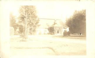 1911 Zágon, Szentkereszty-kastély, hátoldalon a tulajdonos kézírásával / castle, photo (r)