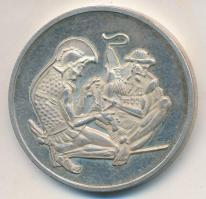 Kiss Nagy András (1930-1997) DN "Orvos sor / Fodor József" Ag emlékérem (16g/0.925/32mm) T...