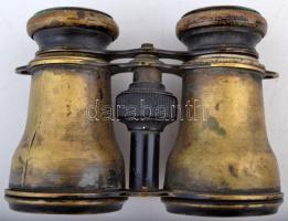 Régi színházi látcső, 11x8 cm