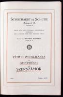 1914 Schuchardt és Schütte szerszámkatalógus. 432 p. Kiadói félvászon-kötésben, jó állapotban