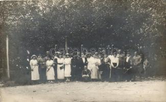 1915 Kiskunhalas, Sóstói majális, photo