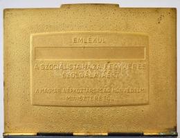 "Emlékül a szocialista haza fegyveres szolgálatáért a Magyar Népköztársaság Honvédelmi Miniszte...