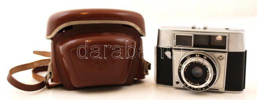 Agfa Optima I fényképezőgép, Agfa Color-Agnar 1:2,8/45-ös objektívvel, saját tokjában, jó állapotban