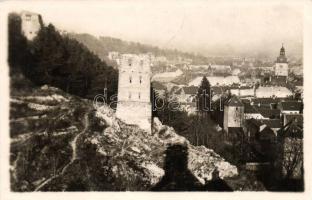 Brassó, Kronstadt; Fehér bástya, Foto Knauer / view with the White tower, photo