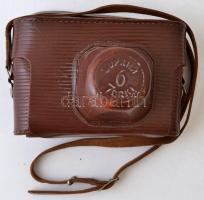 Zorkij-6 fényképezőgép, Industar-50 objektívvel, saját tokjában, szép állapotban