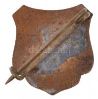 Olaszország 1933-1934. "Keresztény megváltás jubileuma" zománcozott fém jelvény (20,5x18,5...