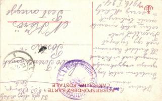 Trieste, Barcola, Port, K.u.K. Pionierbataillon cancellation