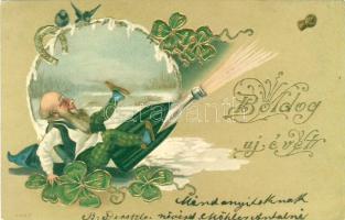 Happy New Year, dwarf Prä Litho