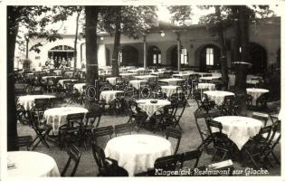 1933 Klagenfurt, Restaurant zur Glocke, Foto Anton Schöpf / photo