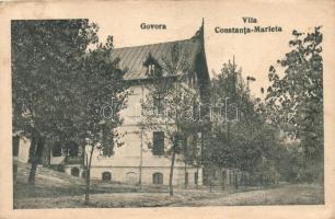 Govora, Villa Constanta Marieta; Ed. V. Constantinescu