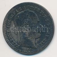 1872KB 10kr Ag "I-K-A-CS,VP" T:2-,3 patina Adamo M10.1