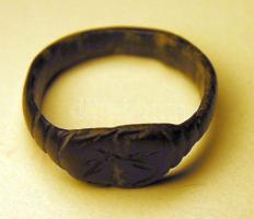 Régi szabadkőműves gyűrű