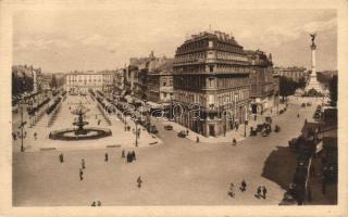 Bordeaux, Les Allées de Tourny et le Cours du XXX. Julliet / street, automobiles (EK)