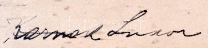 Pascal Sébah (1823-1886):  Egyiptom, Luxor jelzetlen nagyméretű fotó /  Pascal Sébah (1823-1886): Py...