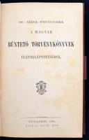 A Magyar Büntető Törvénykönyv a bűntettekről és vétségekről, a kihágásokról, valamint Függelék két k...