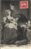 Marie-Antoinette et ses enfants, Tableau de Madame Vigée-Lebrun / Marie Antoinette with her children