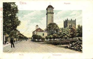 Poprád, Fő út, Hauptplatz; Feitzinger Ede 1904/15. / main square