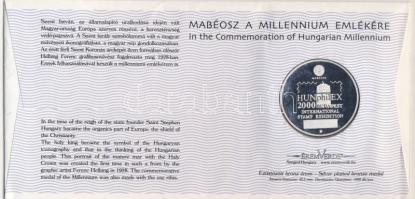 2000. "Mabéosz-Millenium" érmés boríték, csak 1000db! RR!!