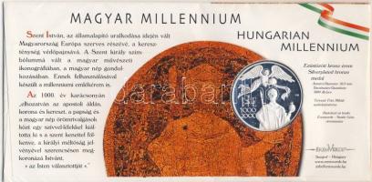 2000. "Millenium" érmés boríték, csak 3000db! R!