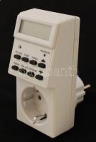 Landia digitális konnektoros időkapcsoló óra, német nyelvű feliratokkal, saját eredeti dobozában, jó...