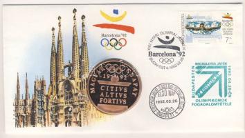 1992. "Barcelona" érmés boríték