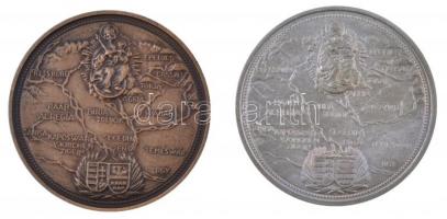 Bognár György (1944-) 1987. "Hungaria Eliberata 1683-1699 - Eger MÉE 1987" (2xklf) Ag emlé...