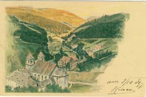 1897 Klösterle Litho