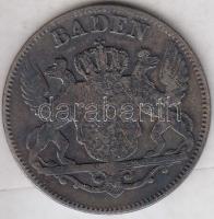 Német Államok / Baden 1845. 6kr Ag "I. Lipót" T:2- patina
German States / Baden 1845. 6 K...
