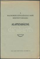 1931 A Nagykőrösi Közgazdasági Bank Részvénytársaság alapszabályai, 16p
